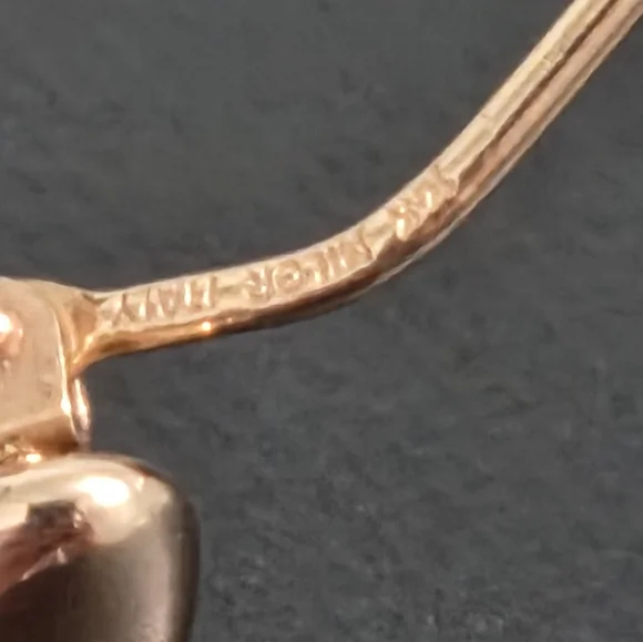 14k Rose Gold Hoop Earrings - Picture 4 of 9